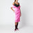 robe en duchesse délavée fuchsia