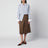 Camicia color cielo a righe in cotone