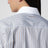 Camicia color cielo a righe in cotone