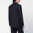 Veste bleue à simple boutonnage en laine