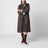Wendbarer Mantel aus Twill und Hahnentrittmuster mit Vintage-Effekt