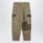 Pantaloni cargo Renzae color khaki in cotone