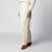 Jeans Lisha barrel in denim di cotone beige