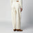 Jeans Lisha barrel in denim di cotone beige