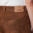 Pantaloni Belky marroni in ecocamoscio