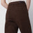 Brown twill trousers