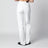 Jeans a vita alta con cintura in denim bianco