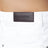 Jeans a vita alta con cintura in denim bianco