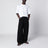 Pantalon ample en coton noir