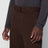 Braune Baumwollhose mit Gürtel