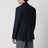 Single-Breasted Blue Wool Jacket