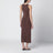 Brown Pablo knitted dress