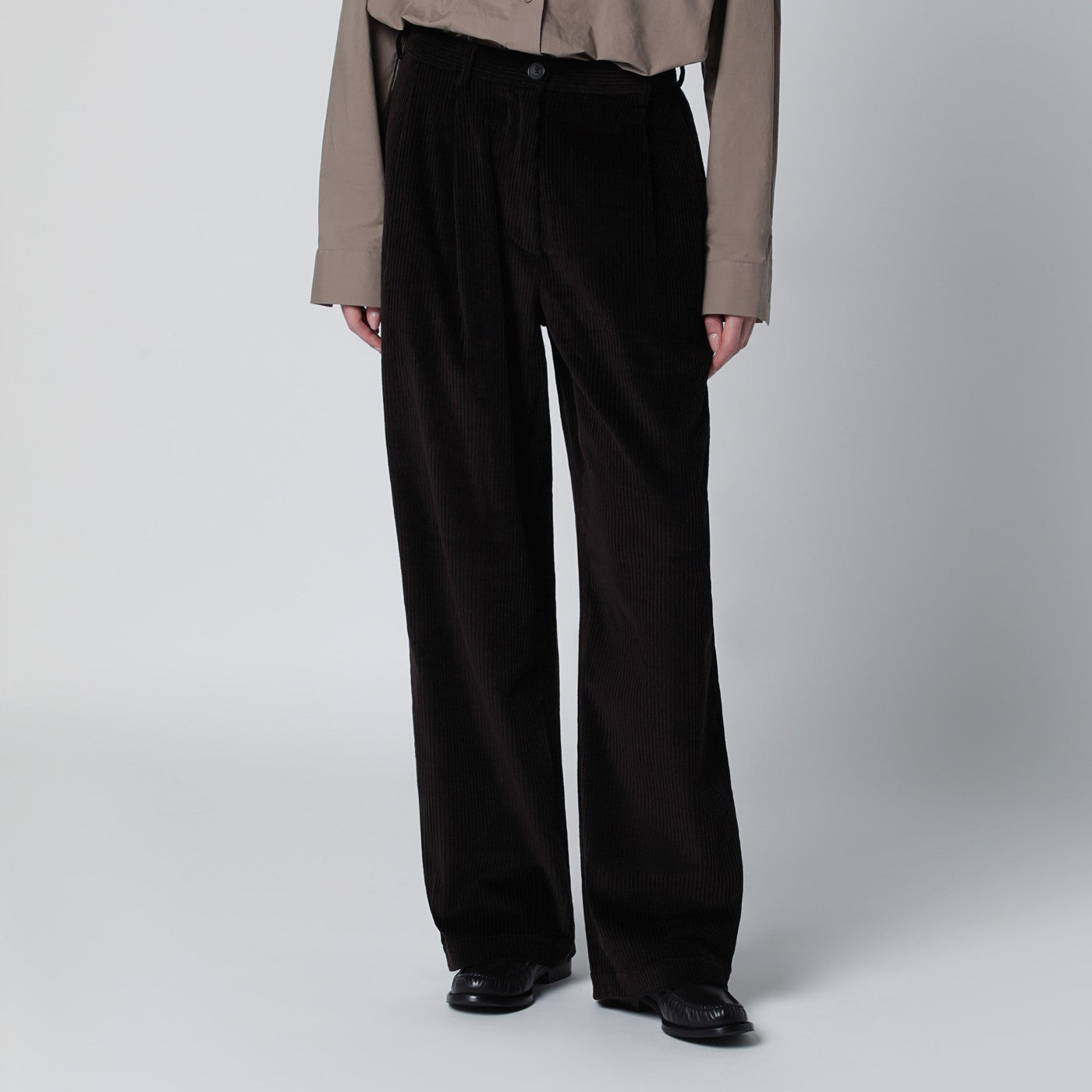 Braune Norstrand-Cordhose