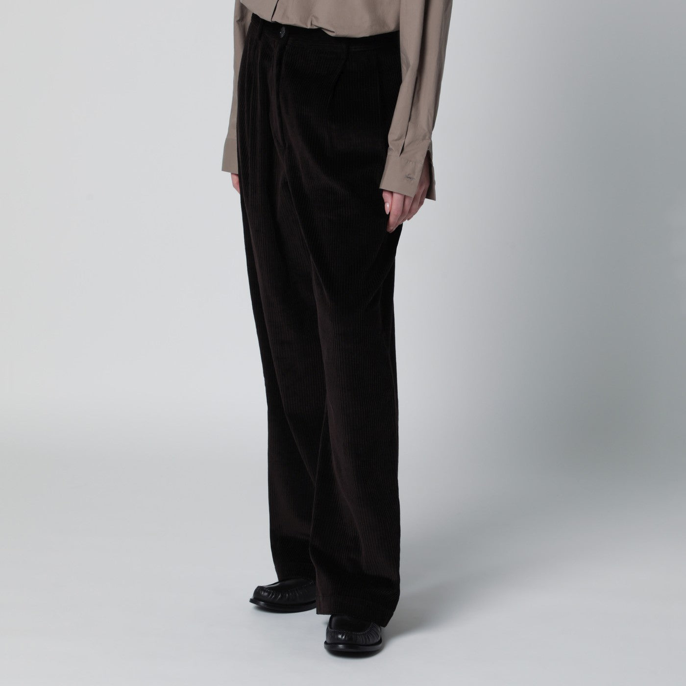 Braune Norstrand-Cordhose