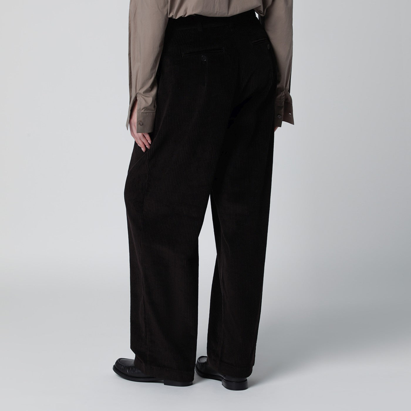 Braune Norstrand-Cordhose