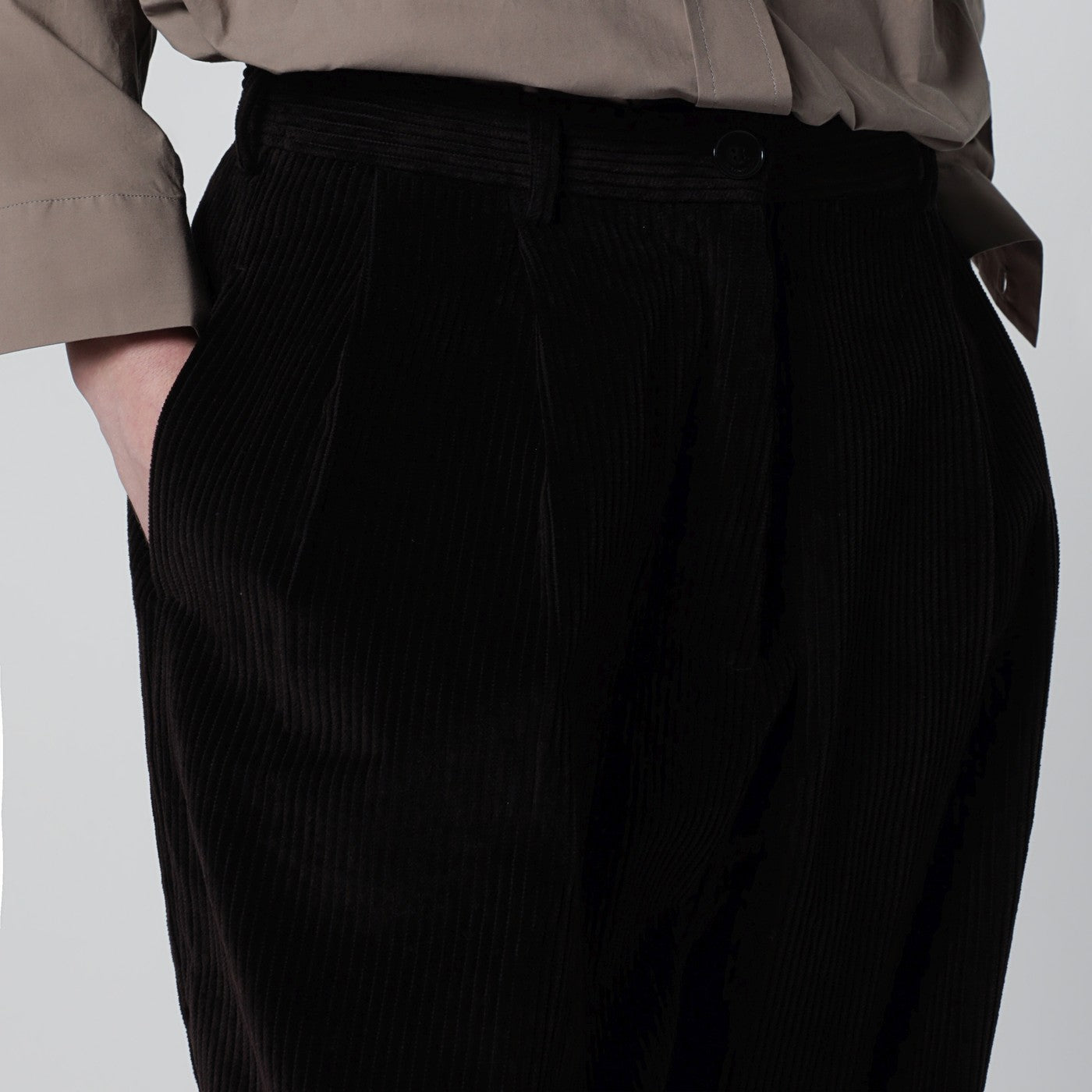 Braune Norstrand-Cordhose