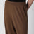 Pantalon de jogging Olia Knit en laine camel foncé