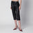 Caprihose Lior aus Lammleder in Schwarz