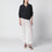 Pantalon ballon semi-transparent Mio blanc