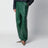 Pantaloni Oakdale verdi in pelle