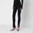 Black leggings with slits