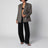 Enya barrel black viscose trousers