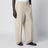 Beige Pastro trousers in cotton canvas