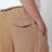 Camel linen trousers