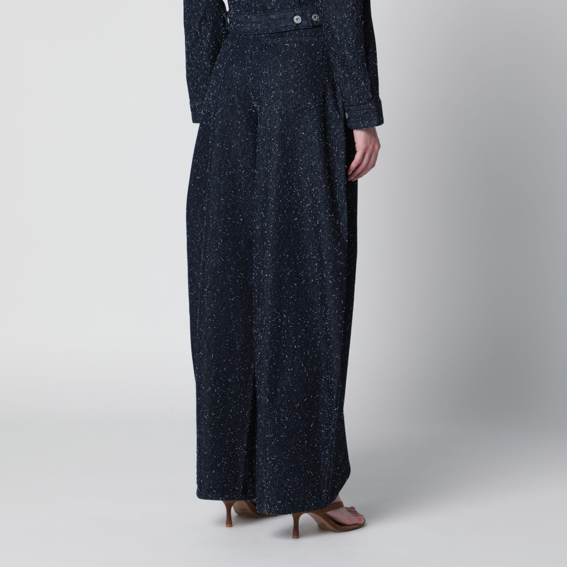 Jeans blu navy in denim de-Nîmes Ovalo