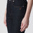Jeans Capri a vita alta in denim blu navy