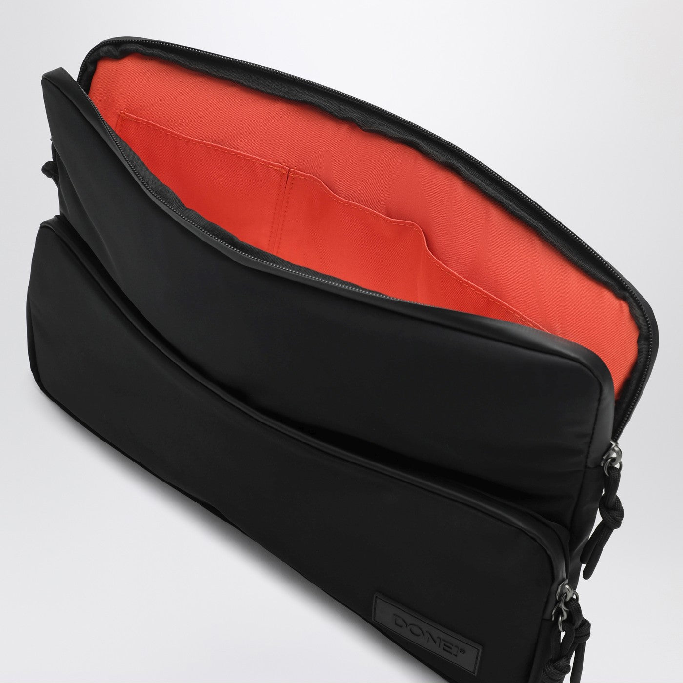 Housse d’ordinateur noire en nylon