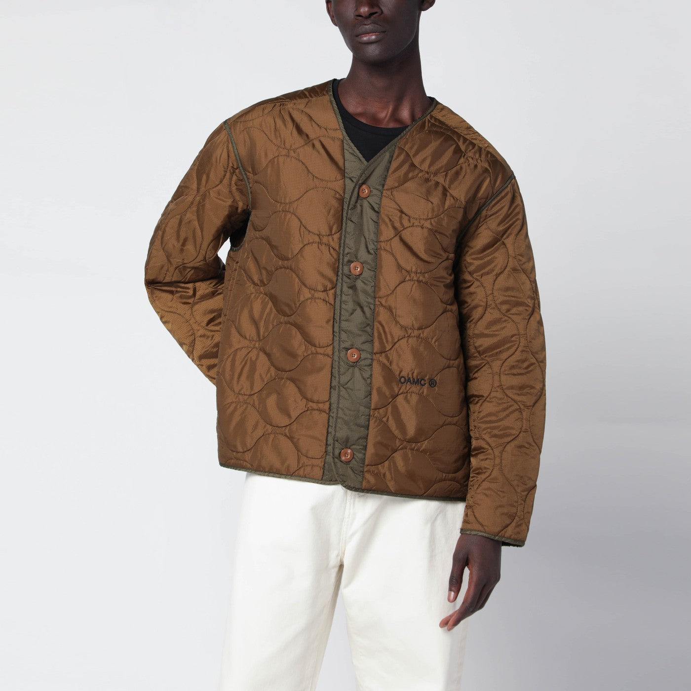 Giacca Combat Liner beige