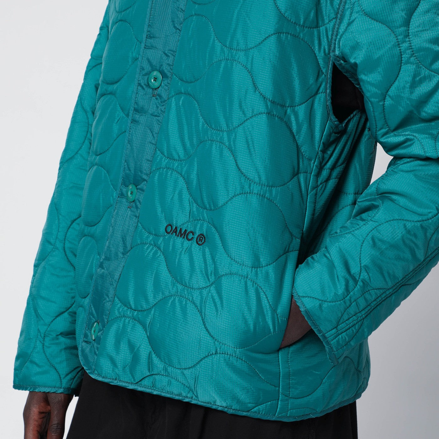 OAMC Forest green Combat Liner jacket | TheDoubleF