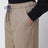 Beige Base Hose aus Wollmischung