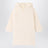 Burnous blanc lait en cachemire