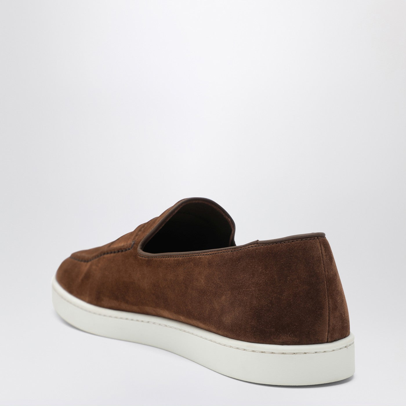 Peebles-Loafer aus braunem Wildleder