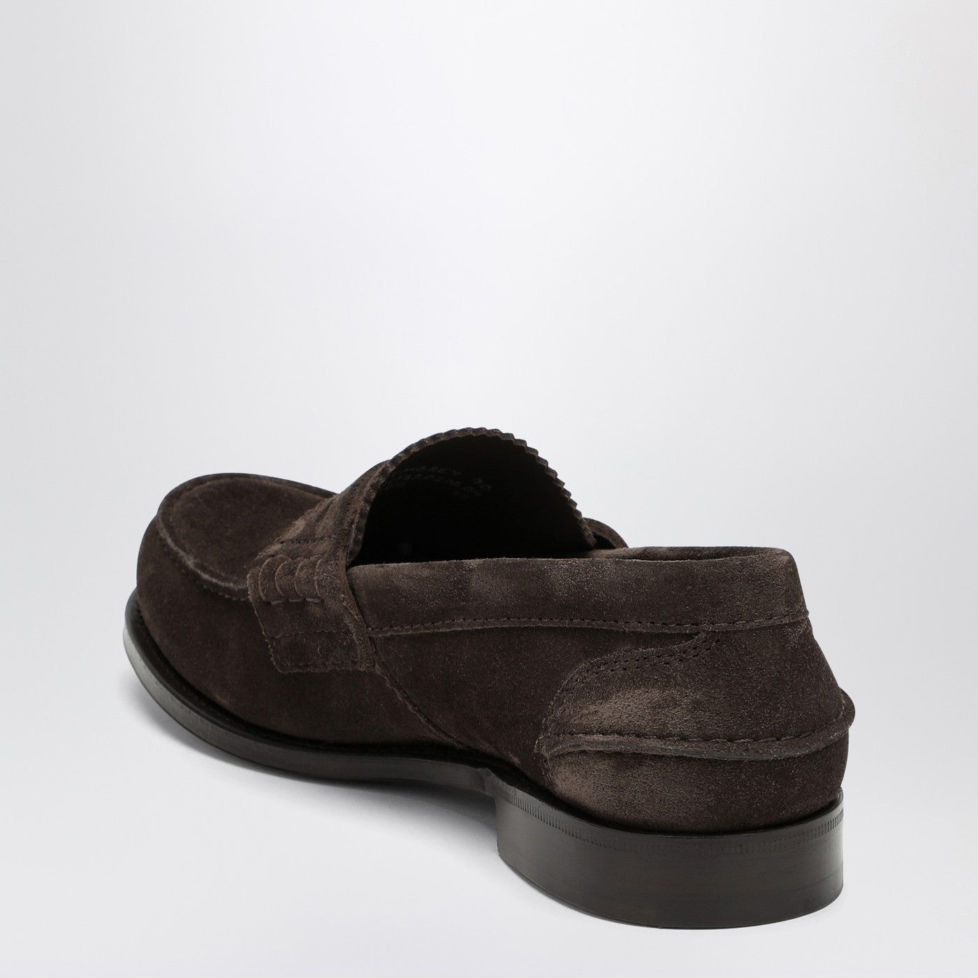 Brauner Slipper Pembrey aus Wildleder