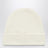 Milk white organic cotton beanie