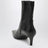 Bottines Cave noires en cuir