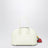 Mini sac bowling en cuir gaufré jaune