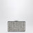 Pochette argento in maglia di cristallo