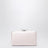 Pochette en satin rose avec nœud en cristaux
