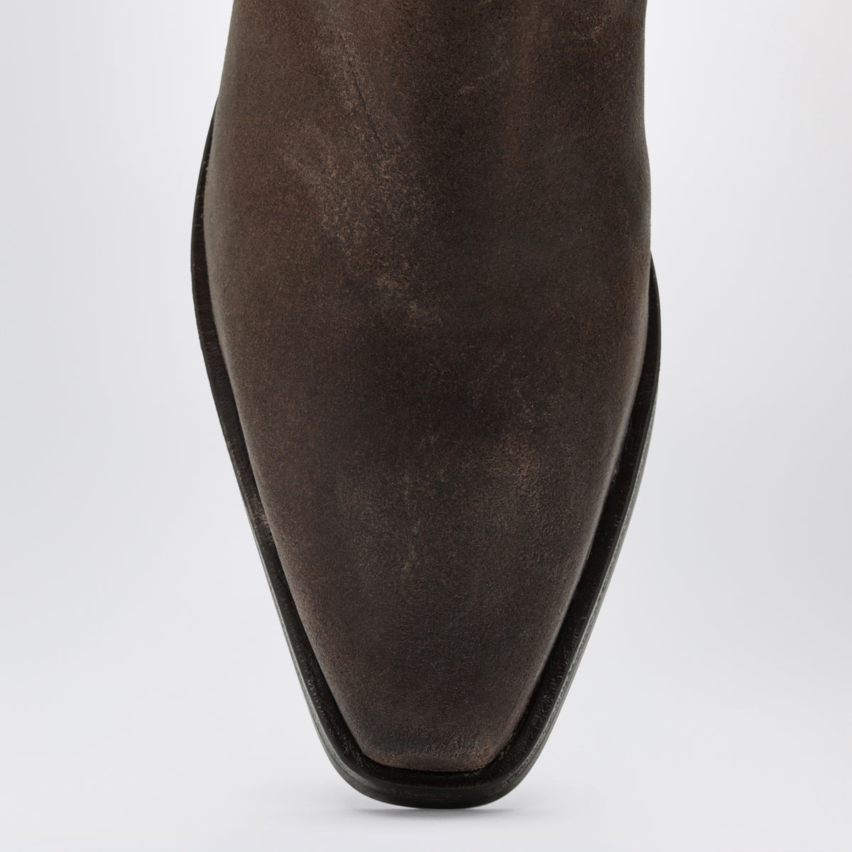 Bottines cowboy Cas marron foncé