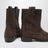 Bottines cowboy Cas marron foncé