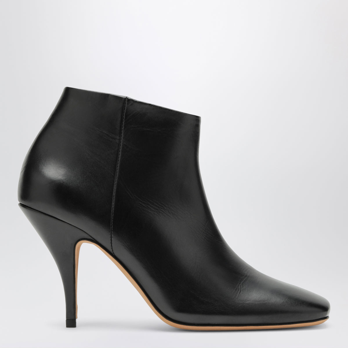 Bottines Credo noires en cuir