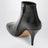 Bottines Credo noires en cuir