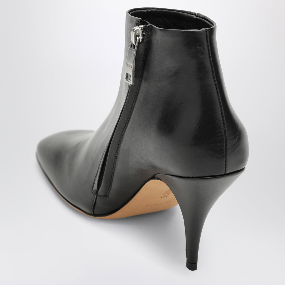 Bottines Credo noires en cuir