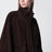 Giacca Quai Fluid marrone Mocha in suede