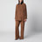 Veste Grange en daim couleur Tabac
