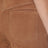 Pantalon Coda à jambes larges en daim couleur Tabac